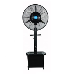 Pedestal Table Vapor Cooling In Pakistan With Spray India Chilled Water Cassette Type Mist Fan