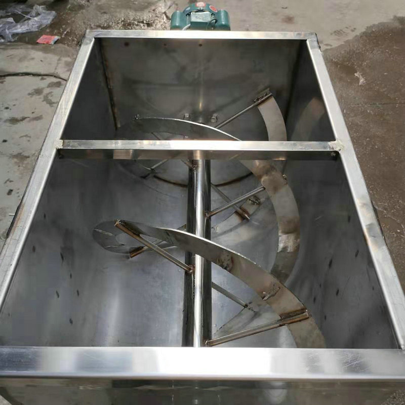 Stainless steel horizontal mixer Feed mixer Poultry feed mixer