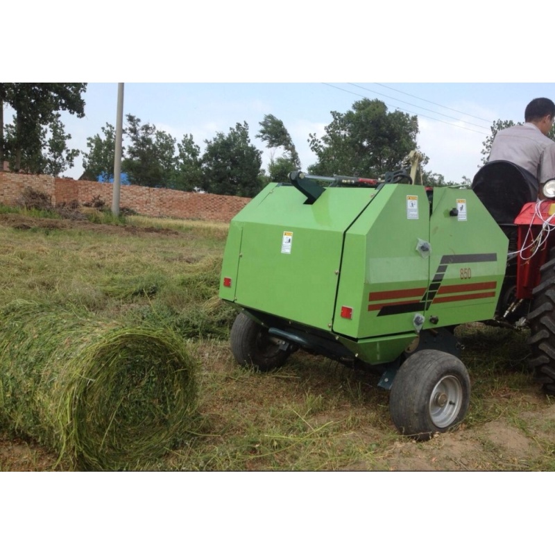 Top Quality Mini Round Grass Wheat Straw Hay Baler With CE Certificate Buyer 100% Praise India Twine Baler