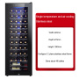 34 46bottle Wide Temperature Humidity Wine Cabinet Thermoelectric Grapes Red Wine Refrigerator Chiller