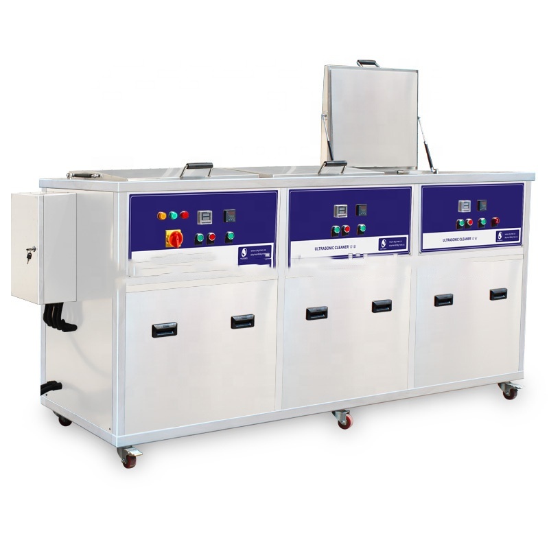 3 Tanks Industrial Ultrasonic Cleaner For Automatic Industrial and Medical Application