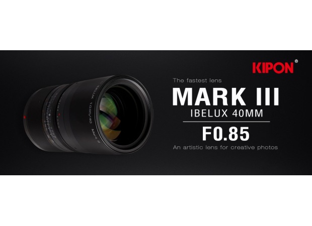 New KIPON IBELUX 40mm f/0.85 Mark III mirrorless APS-C lens 