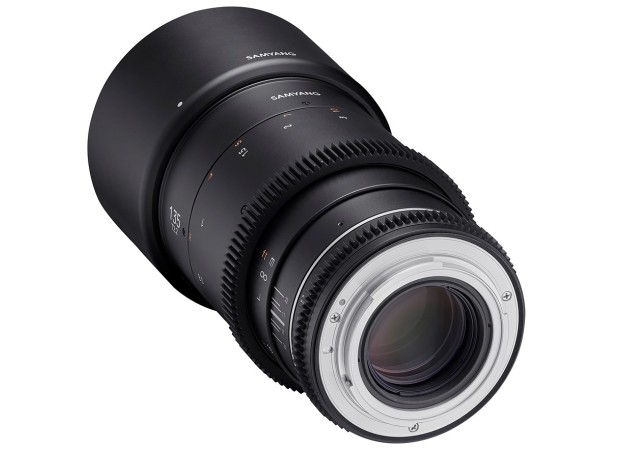 Samyang adds 135mm T2.2 to its VDSLR MK2 cine lens line-up