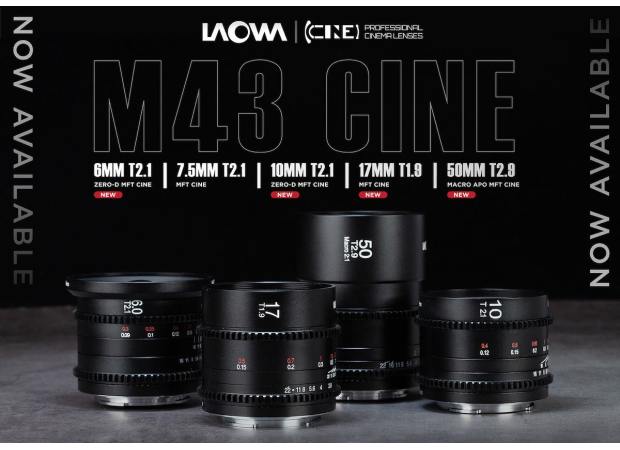 new Laowa cine lenses for Micro Four Thirds