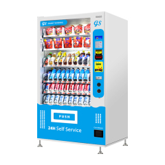 Commercial Canister Vending Machine Manufacturer Convenient Store Vending Machines for Food and Drinks Snacks