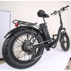 Склад ЕС новый 20-дюймовый электровелосипед с бесщеточным двигателем мощностью 750 Вт, складной электрический велосипед из алюминиевого сплава
