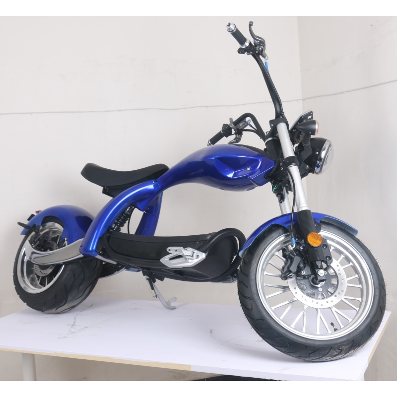 Европейский склад с широким колесом citycoco 2000w электрический мотоцикл самокат