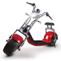 Склад ЕС 2000 Вт электрические мотоциклы с 12-дюймовыми толстыми шинами Citycoco Power съемный аккумулятор 60 В