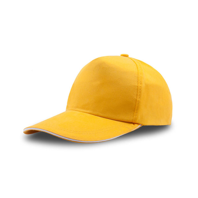 80% Cotton and 20%Polyester Five-Panel Blank Hats-Small Quantity