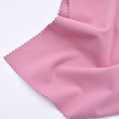 Ropa deportiva reciclada elástica transpirable elástica de Spandex de poliéster elastano de doble cara ecológica ropa de Yoga
