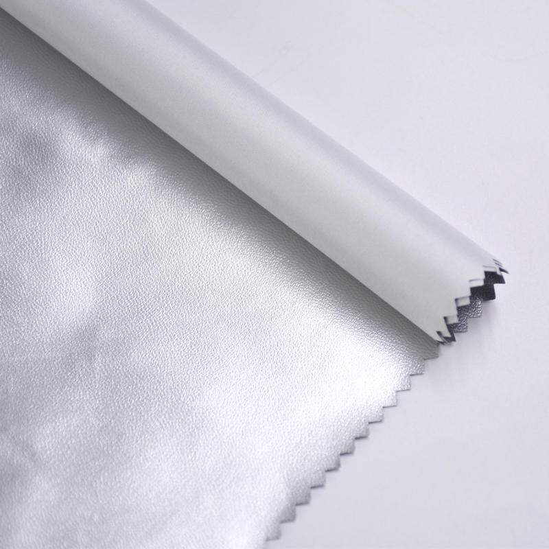 SK229054 soft skin-feeling material suitable for garment leather  0.2MM  thickness  backing Pongee Made in China factory