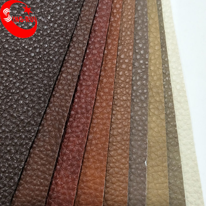 Wenzhou Embossed Elephant Grain PVC Material Synthetic Leather