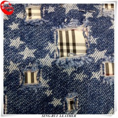 Wholesale Different Color Jean Fabric For Women or Men Shoes