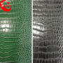 China Supplier Embossed Crocodile Pattern Croc PVC Material Bag Leather Fabric