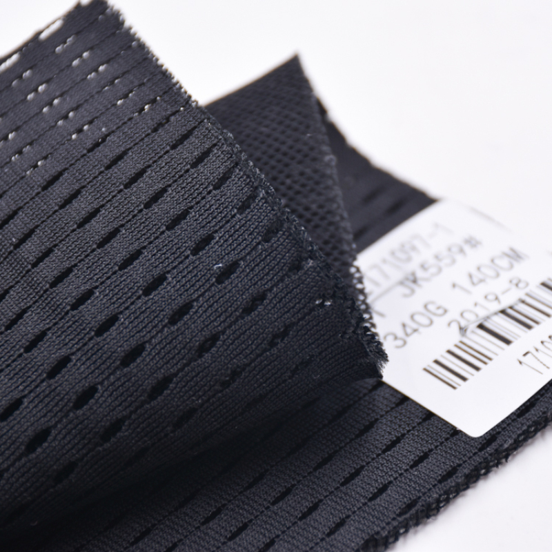 New Arrival Sport Dry Fit Grid Check Knitted Netting 3D Spacer Air Mesh Fabric 100% Polyester For Sport Shoes