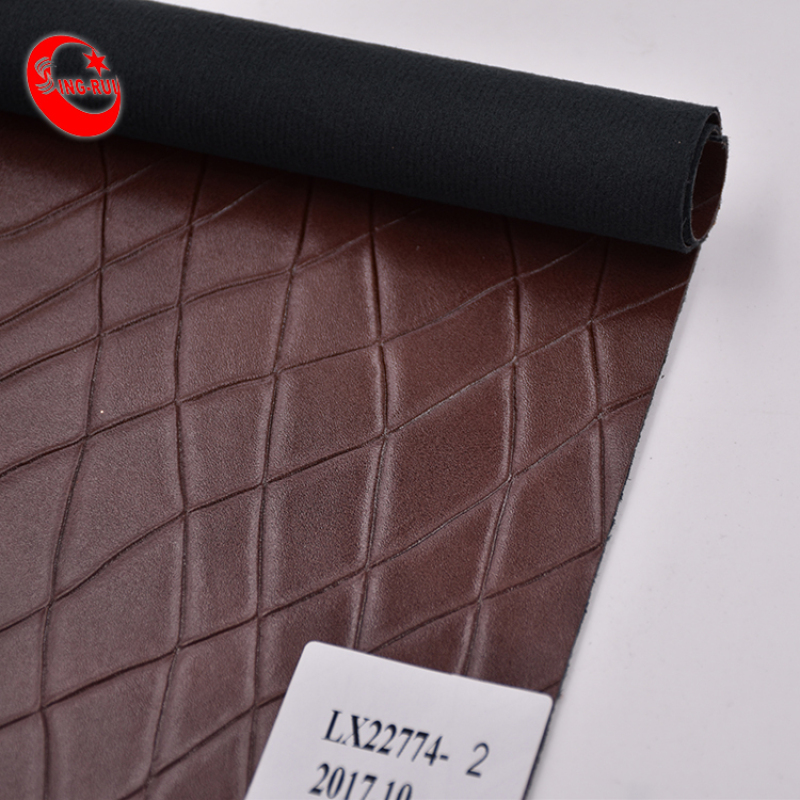 Embossed Leather Goods Pu Leather Products For Sofa