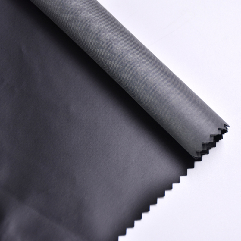 SK229062 soft skin-feeling material suitable for garment leather  0.2MM  thickness  backing Pongee Made in China factory