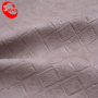 Embossed Leatherette Fabric Cotton Backing Plaid Leather