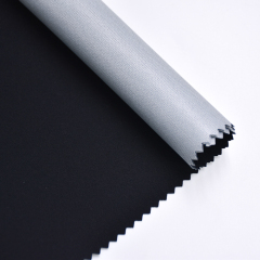 Fábrica de China ¡NUEVO! Tejido liso de alta elasticidad impermeable y permeable al vapor 50D (100% P) Tejido tricot de ropa deportiva para tela
