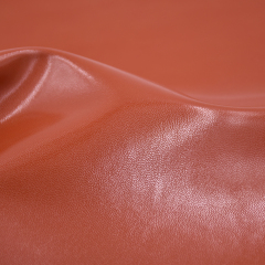 Fabricado 100% piel de cordero grueso A4 Material de cuero sintético artificial suave tela PU tinte para zapatos