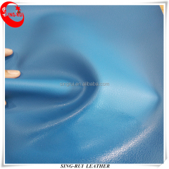 Materiales de cuero sintético del Pvc de la tela de la escala de pescados para los zapatos o los bolsos