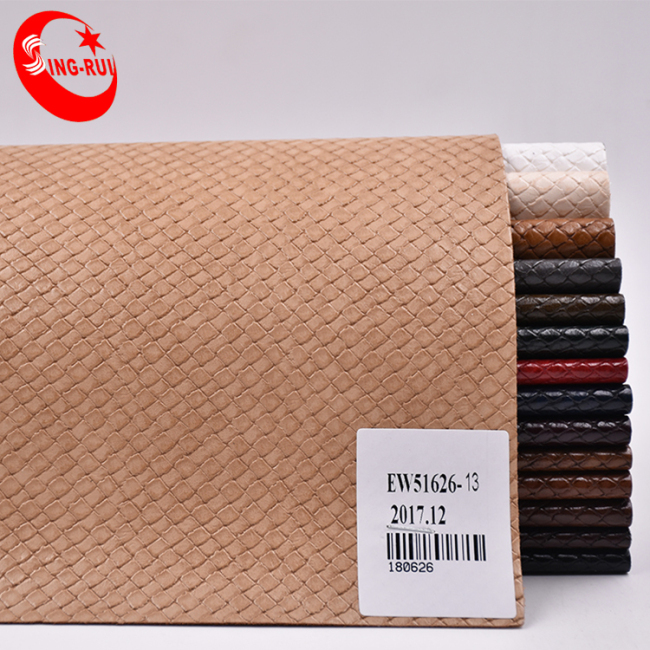 0.9mm Thick Synthetic Leather Leather Material For Shoe
