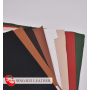 Nappa grain colorful shoe microfiber leather for shoes factory price