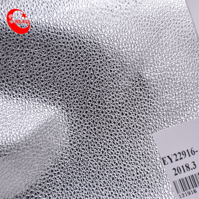 New Fashion Stamping Film Pattern Pu Leather