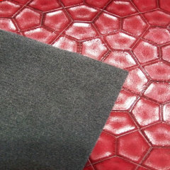 Красочная тисненая поверхность из искусственной кожи для обуви или сумок