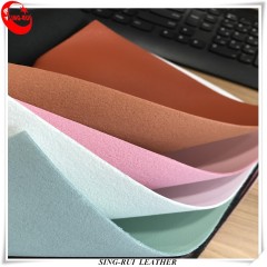 Color para el color PU Cuero sintético en relieve para zapatos de mujer