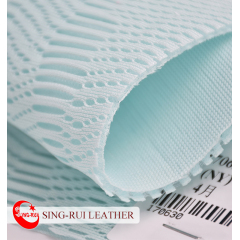 Wholesale textile fabrics 100% Polyester Wave Pattern Air Mesh Fabric  for Sport Shoe