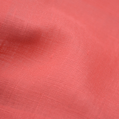 Hilado grueso teñido el diverso color natural puro de la tela de lino del 100% para el vestido