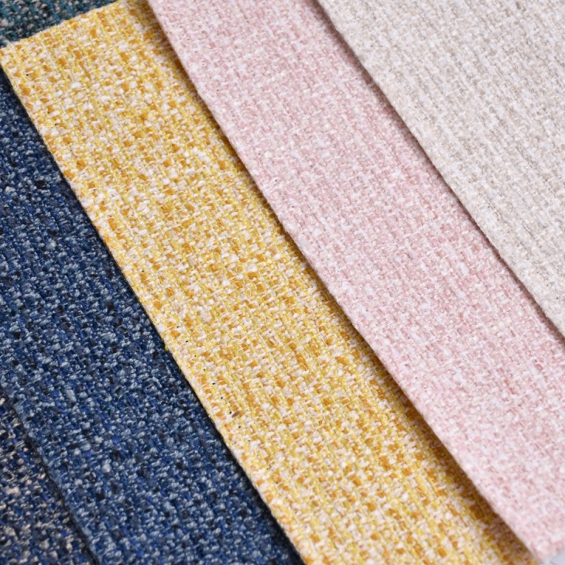 Home textile materials 100% polyester textile cushion pillowcase sofa fabric for bedroom sofa