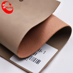 Pu Leather Fabric Pattern Yang Buck Leather Sheet
