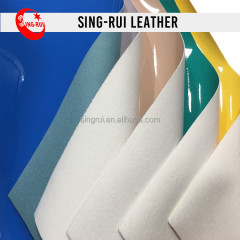 Fluorescent Patent PU Synthetic Leather For Shoes