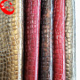 Embossed Pattern and Knitted Backing Technics PU Material Leather Fabric Wholesale