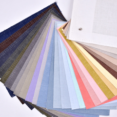 Толстая пряжа окрашена в 100% льняную ткань чистого естественного цвета различного цвета для платья