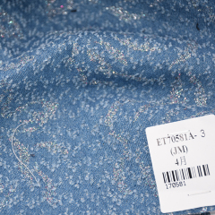 Покрашенная оптовая толстая шотландка штока краски связи выбивая напечатанную таможней ткань джинсовой ткани жаккарда для одежды рубашки