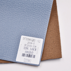 Tela de sofá 100% poliéster lisa de alta calidad con tejido de respaldo de punto grueso para el mercado estadounidense de sofás