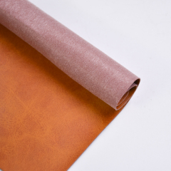 Cuero sintético de PU de estilo comercial para estuche de teléfono, carpeta de cuaderno, paquete de cuero reciclado