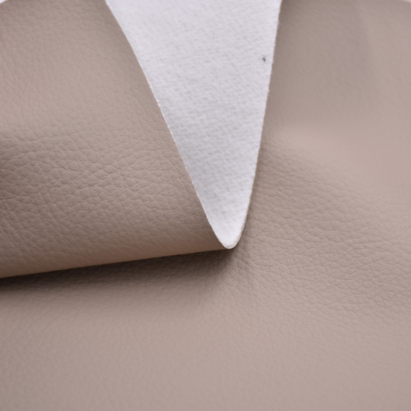 Embossed Pu Eco Leather Soft De90 Grain With Very Cheap Price Item For Sofa Chair Or Car Seat Solvent Free