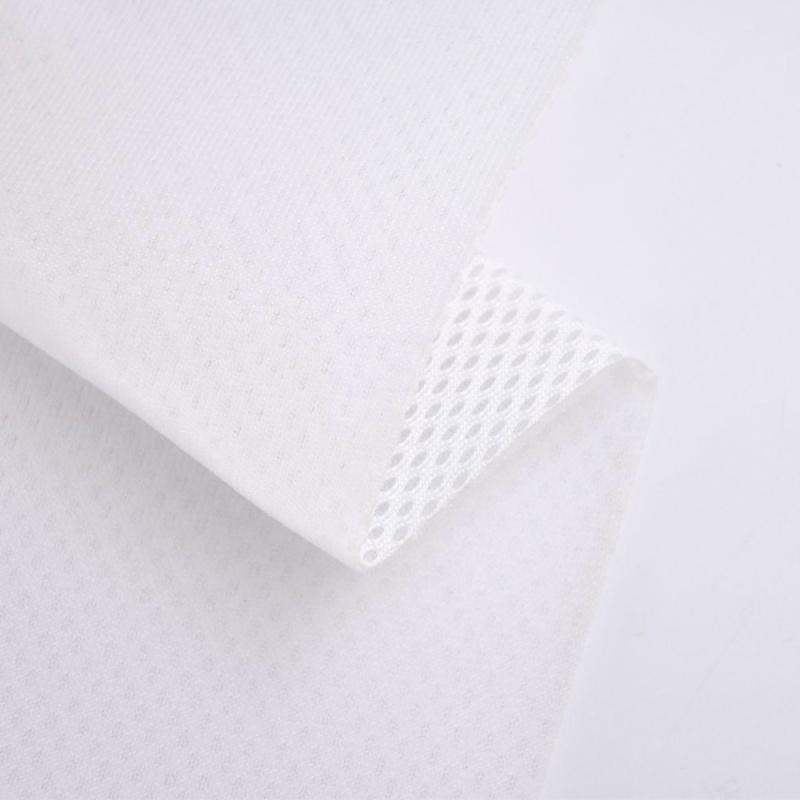 New fashion 384gsm polyester sports mesh fabric for sport running shoes 3D mesh sandwich fabric