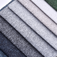 Китайская фабрика диван обивка текстиль 100 полиэстер лен как ткань цена производитель для мебели