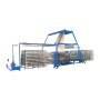 Fast delivery sugar mesh bag eight shuttle circular weaving loom machine