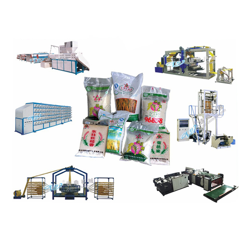 Fully automatic high speed biodegradable lastic pp woven bag making machine