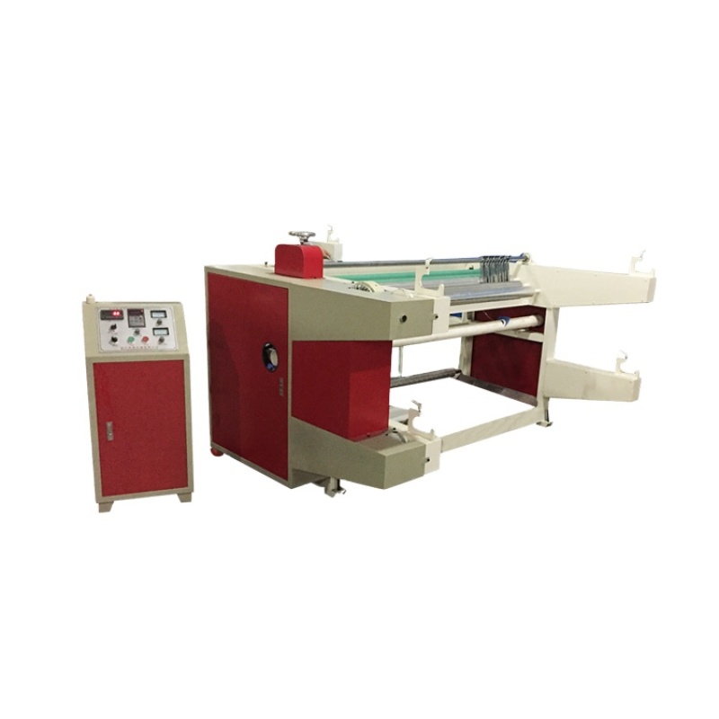 Fully automatic rewinder for fabric materials