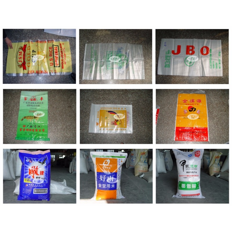 laminated woven sacks poly woven cement woven bag production line