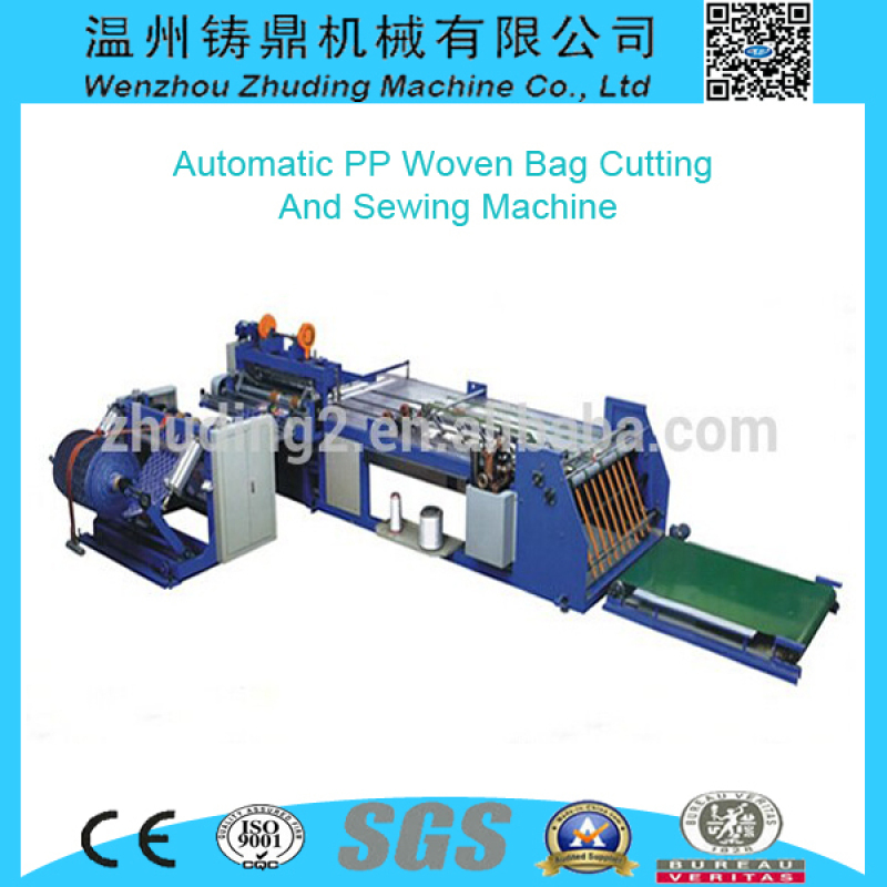 CE Stand Wenzhou PP Woven Bag Cutting Sewing Machine