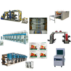 Máquina de impresión de línea de producción de sacos de cemento tejido PP de alta resistencia