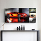 Home decor the red running car picture painting, OEM design high quality canvas wall painting